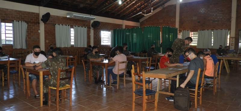 EXÉRCITO REALIZOU A ÚLTIMA ETAPA DO PROCESSO DE ALISTAMENTO MILITAR OBRIGATÓRIO DA CLASSE 2002 PARA INCORPORAÇÃO EM 2021: A SELEÇÃO COMPLEMENTAR